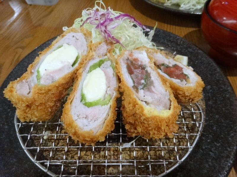 チーズに梅の香りがいい