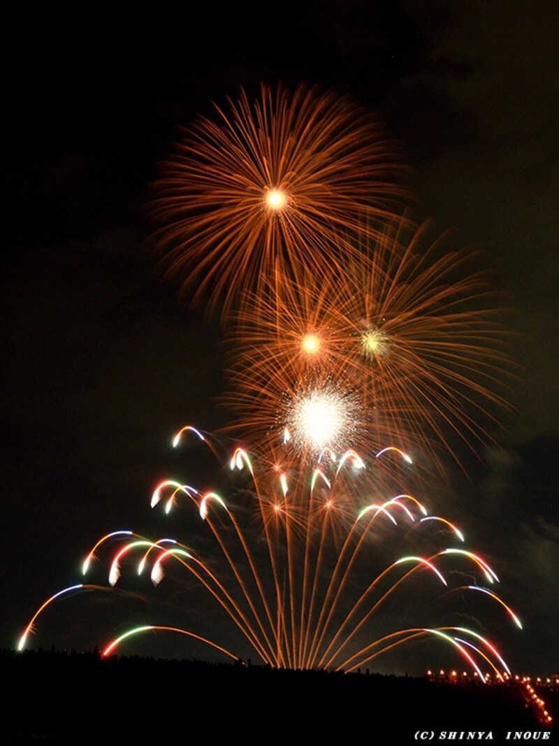 神明の花火