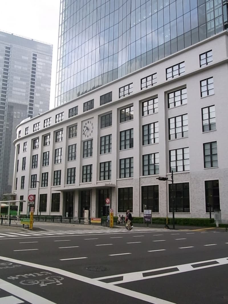 東京中央郵便局とJPタワー