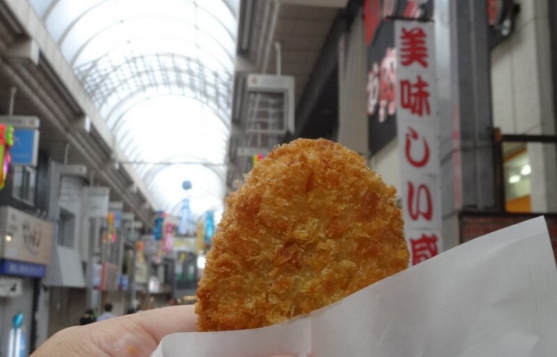 サクサクと美味しいコロッケだった