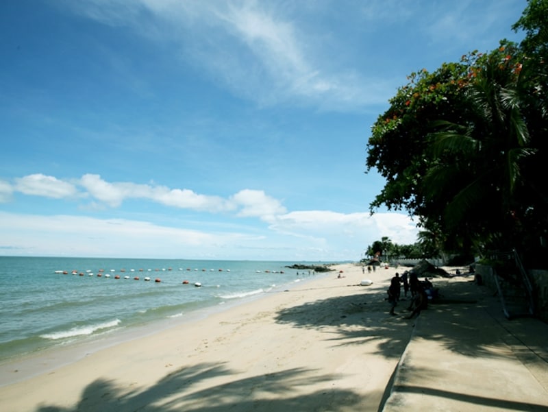 立地はノースパタヤと呼ばれる静かな海岸