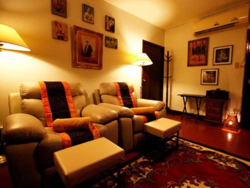 この空間の中で受けるフットマッサージは気持ちよさも格別！