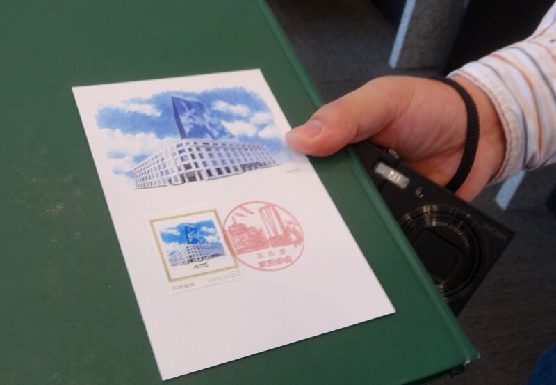 全国の郵便局の半分くらいは風景印があるそうだ