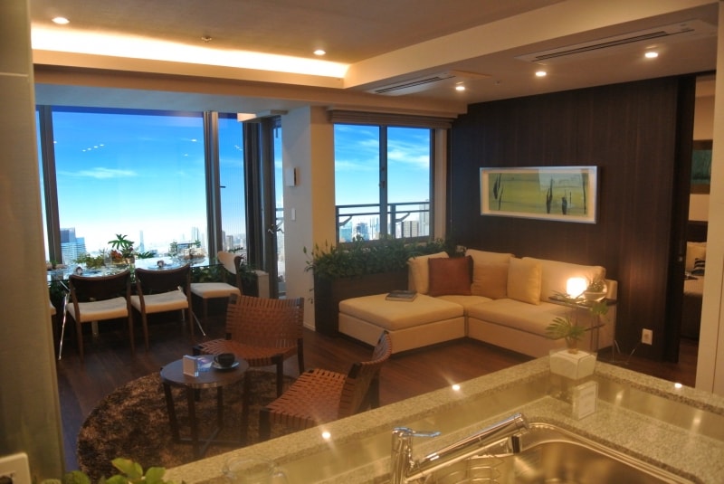 グローバルフロントタワーのモデルルーム