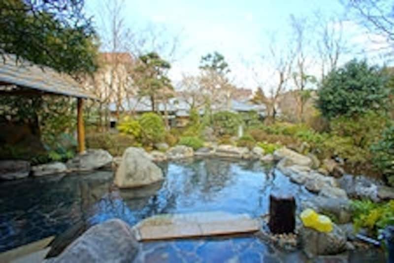 吉池旅館露天風呂