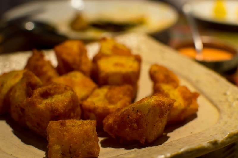 スパイシーチリポテト