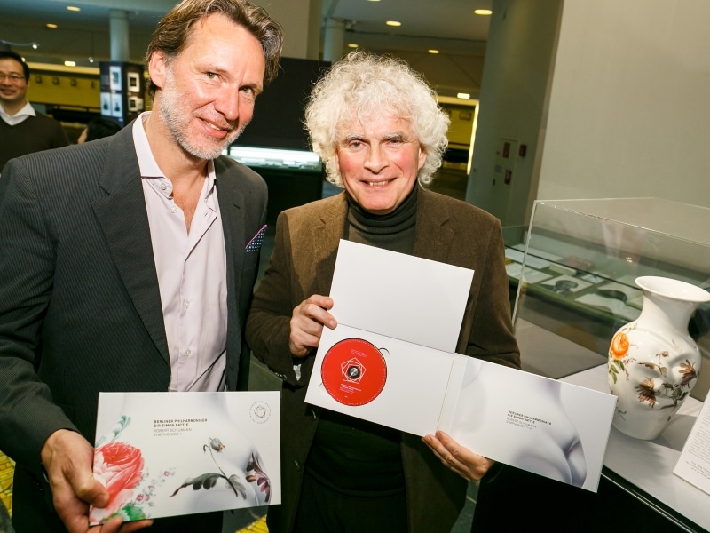 サイモン・ラトルとオラフ・マニンガー