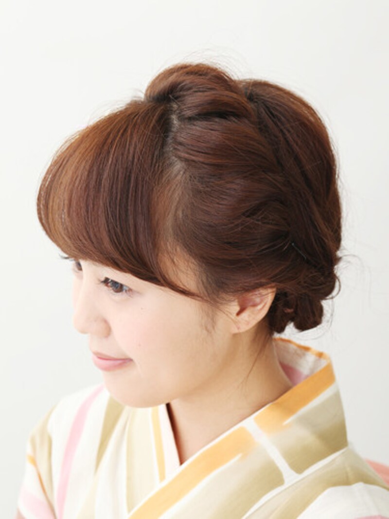 トップにボリュームを持たせて