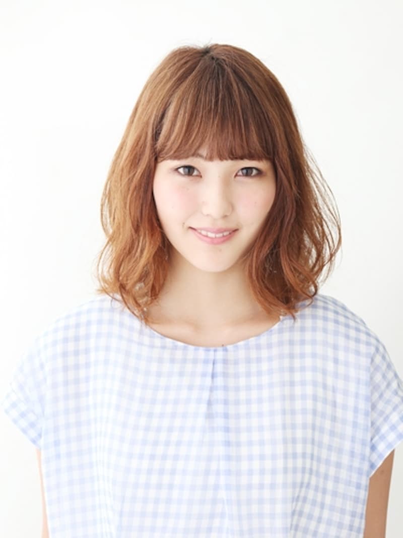 前下がりのボブベース