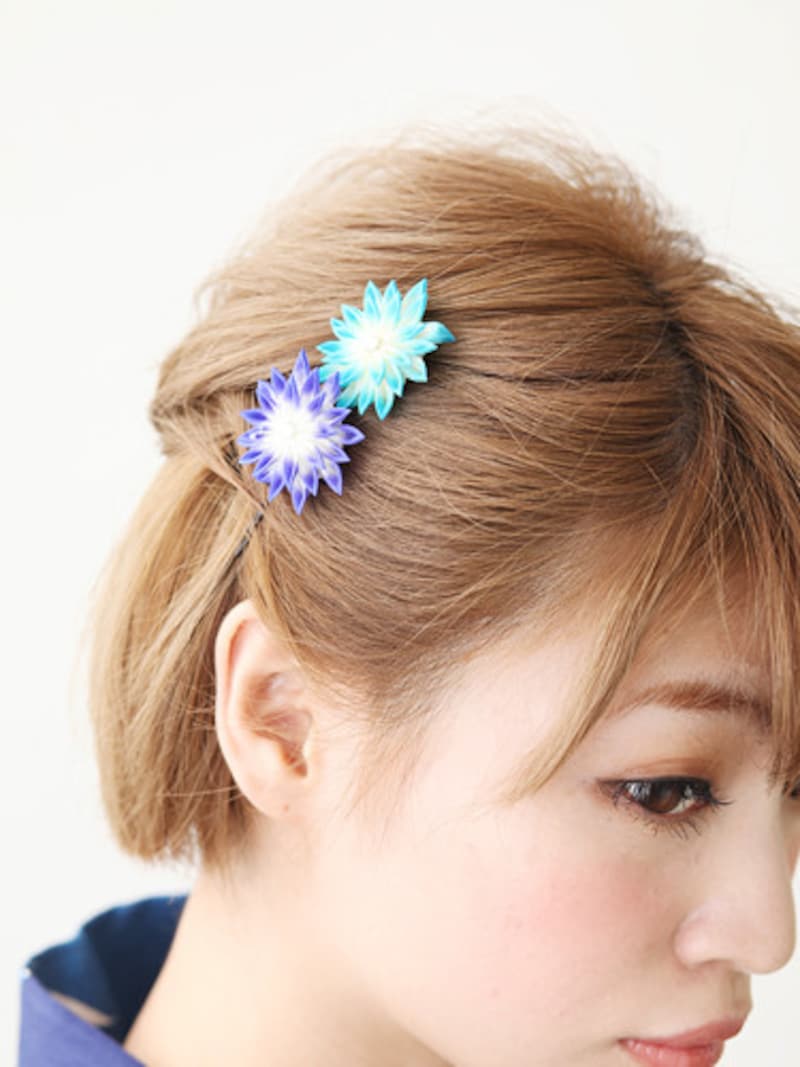 サイドはきっちりタイトに!