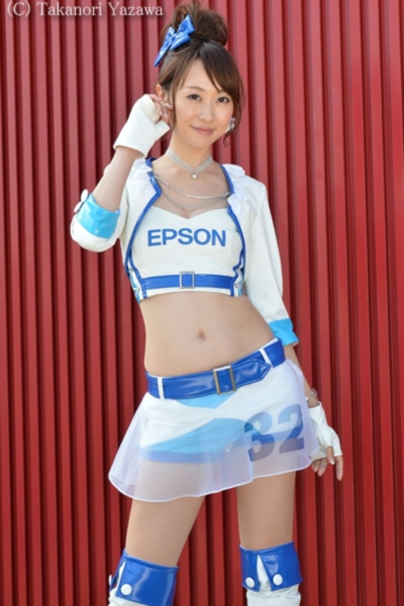 文山恵／EPSON Nakajima Racing Girl