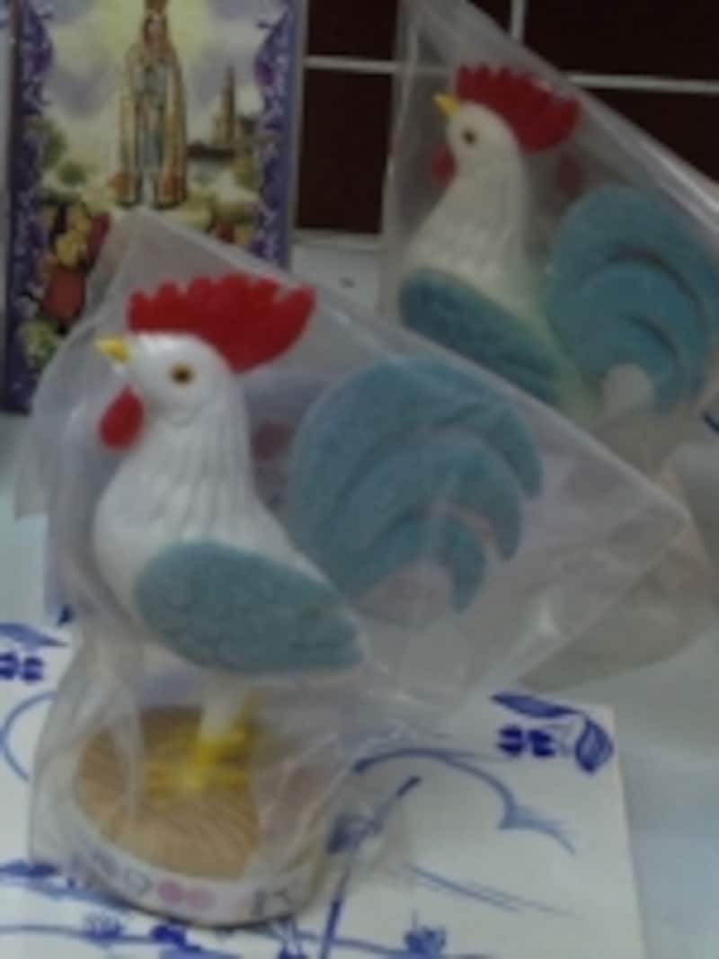 こちらは天気によって色が変わるという仕掛けのもの