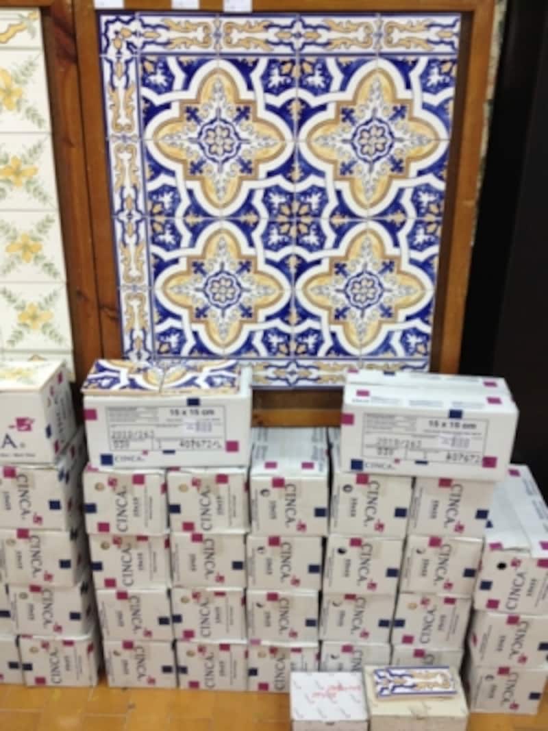 美しいアズレージョ。写真は「西美斯國際貿易有限公司」