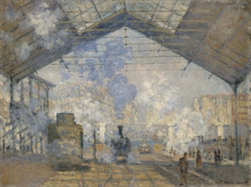クロード・モネ 《サン=ラザール駅》 1877年undefined油彩/カンヴァスundefined75×105cm ?RMN-Grand Palais (mus?e d'Orsay) / Herv? Lewandowski / distributed by AMF