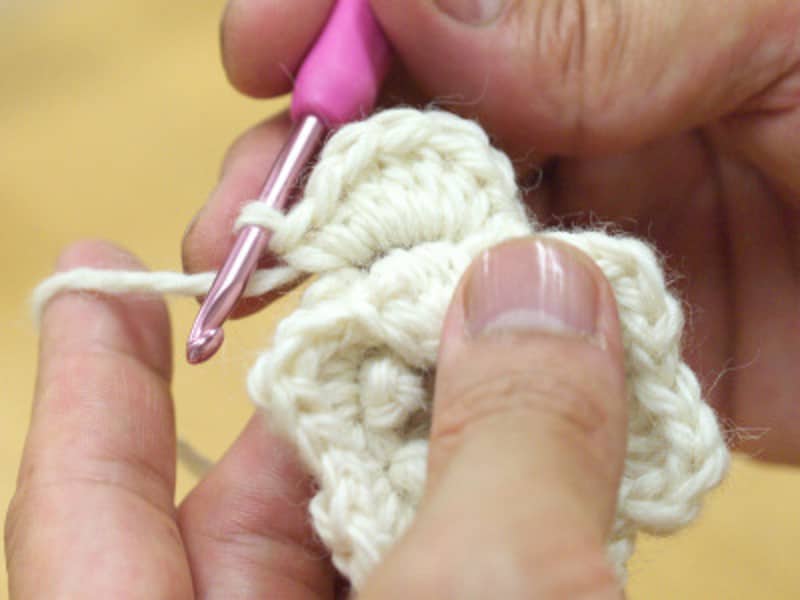 大きな花びらが出来ます