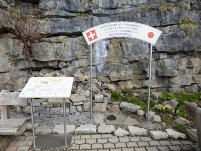 姉妹提携のプレート