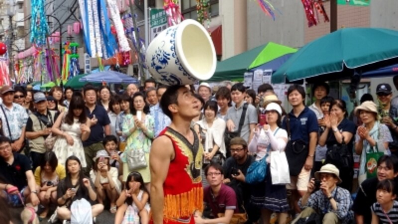 僕が見た中では一番人を集めていた