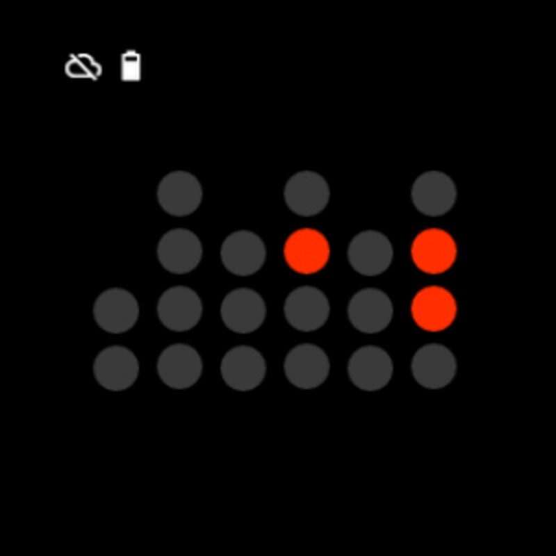 Binary Watchのフェイス