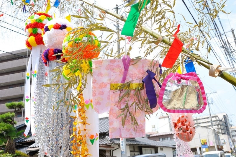 仙台七夕undefined巾着や紙衣も