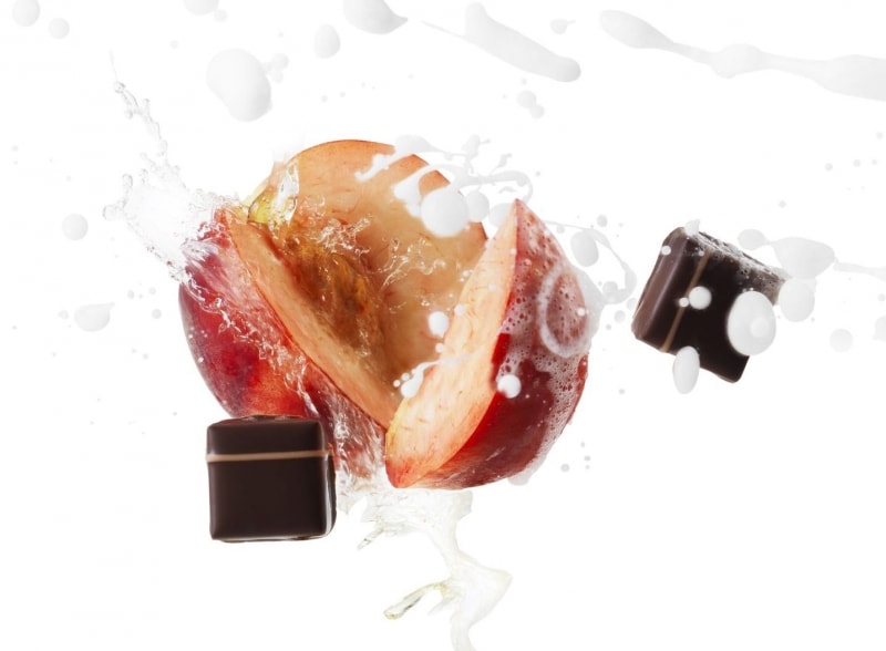 「エスプリ カクテル」の中のボンボン・ドゥ・ショコラ「ベリーニ」undefined