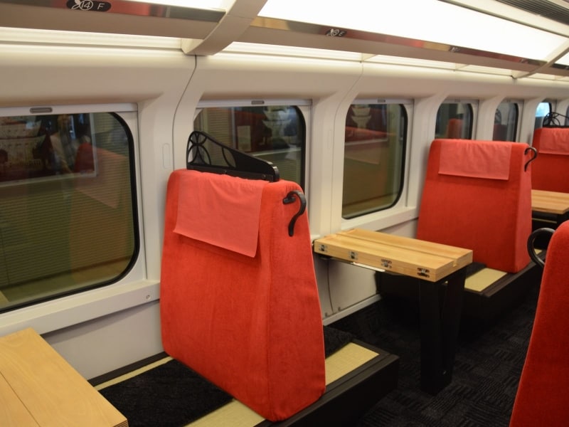 2人で利用できるお座敷指定席