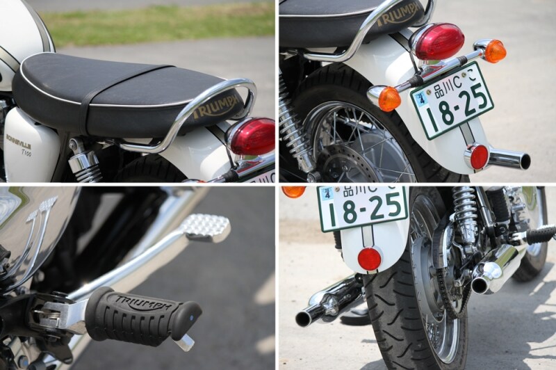 イギリスらしさを感じるデザインでまとめられたディテール。