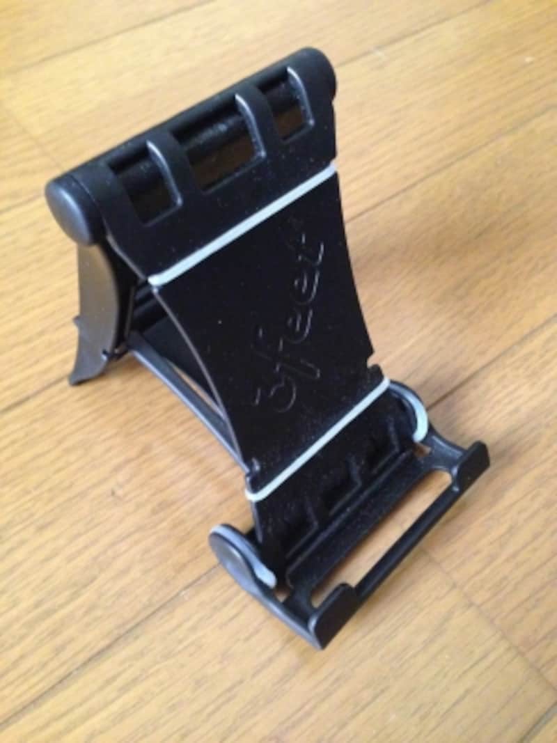 スタンドを広げたところ