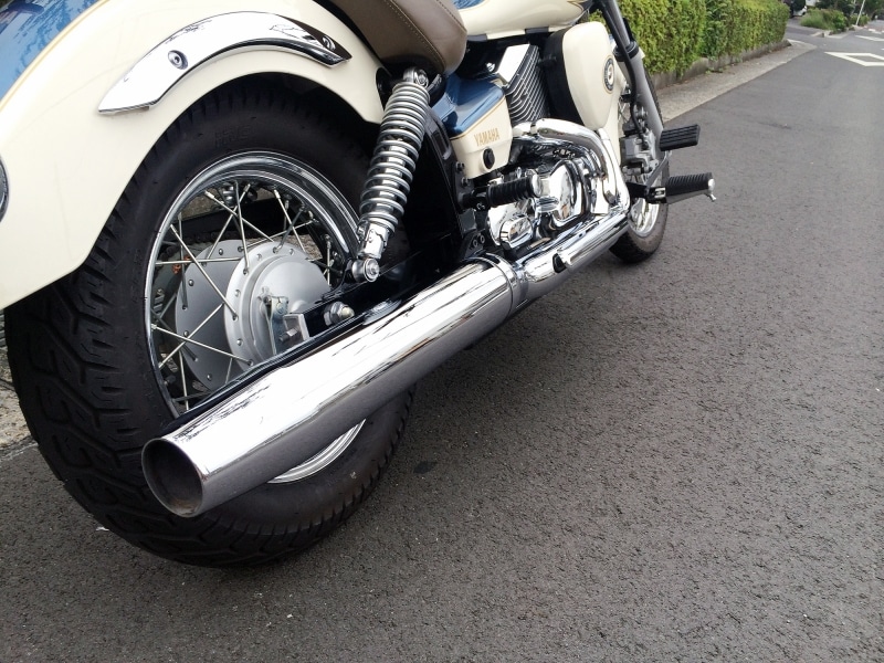 ドラッグスター250undefinedマフラー