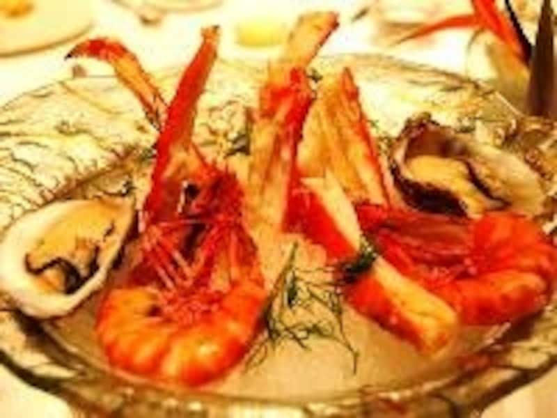 ウィラーズのシーフードプレート