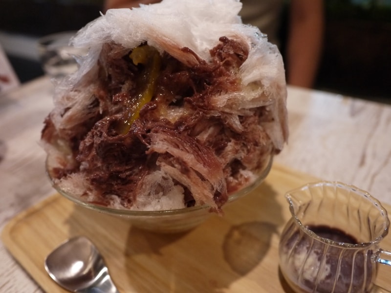 アサイーかき氷