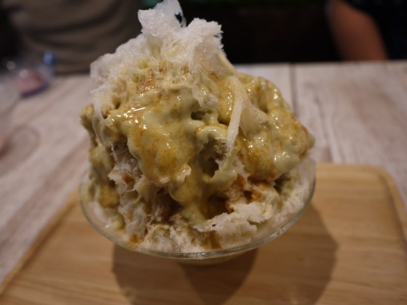 アボカドのかき氷