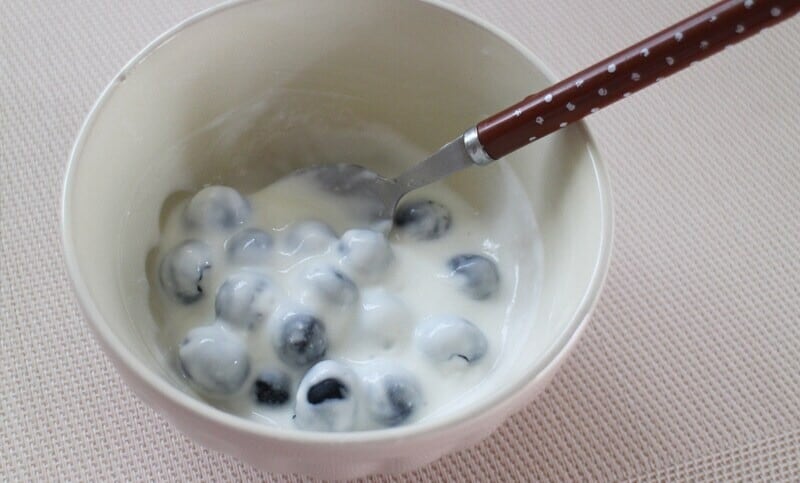 全体にヨーグルトが絡めばOK