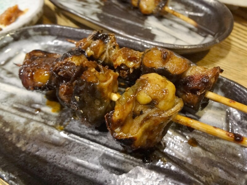 串焼き3種盛り合わせ(カブト焼)