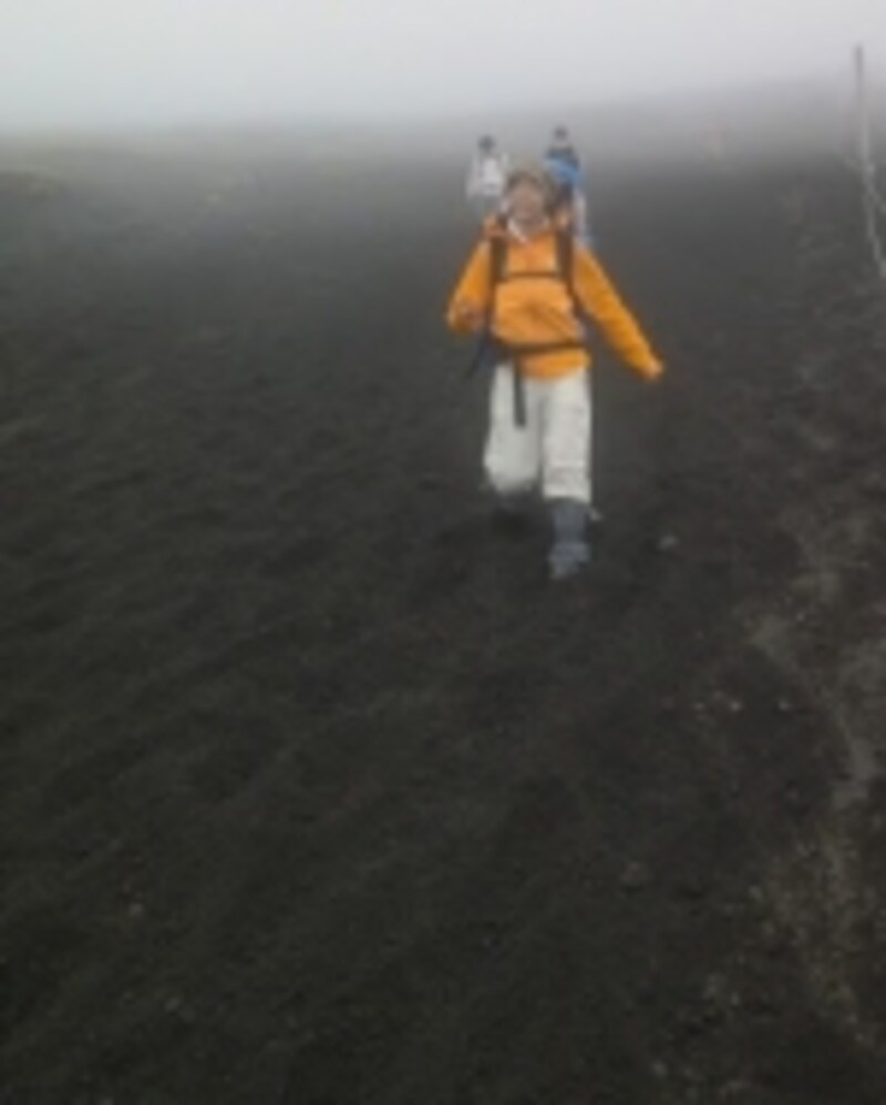 御殿場口大砂走り