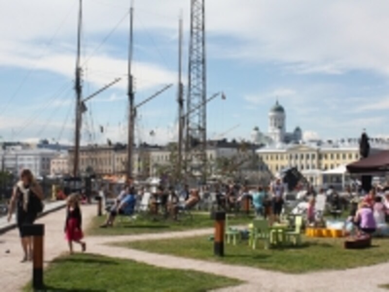 オープンカフェ