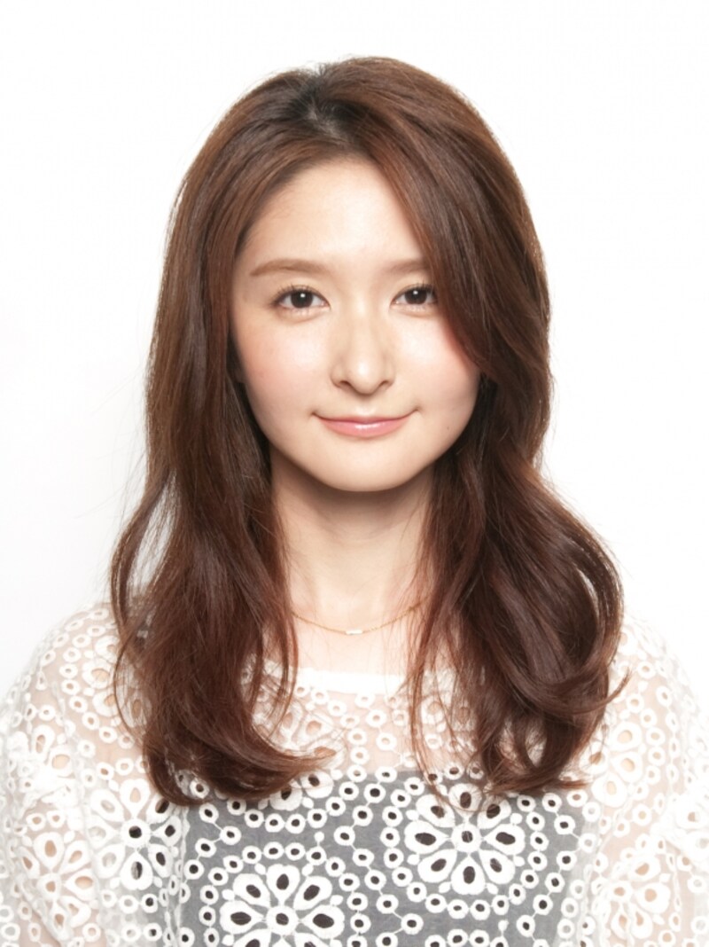 ゆるいウェーブヘア