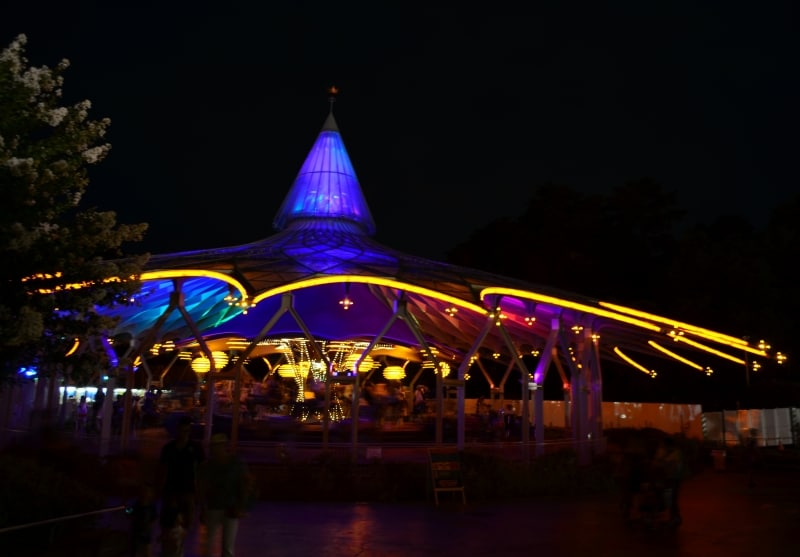 西武園ゆうえんちのメリーゴーランド