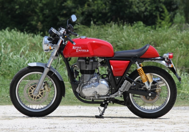 ロイヤルエンフィールド コンチネンタルGT レフトビュー