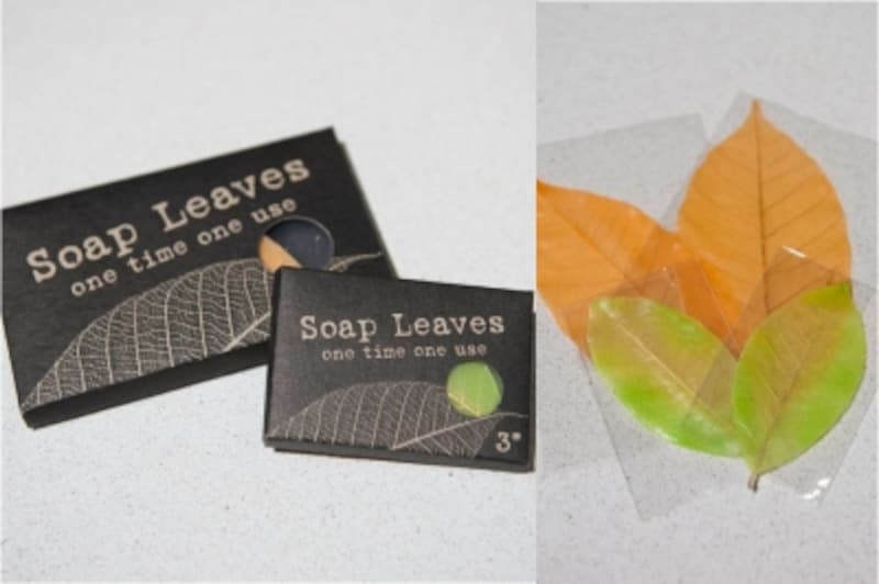 Unha ・リーフソー10枚入り（大）160バーツ（約500円）undefined（小）95バーツ（約290円）