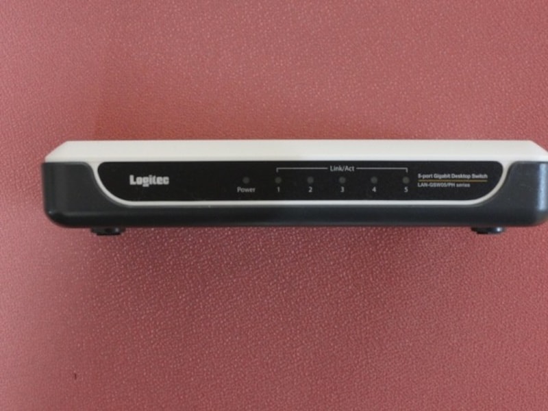 LANのハブのつなぎ方