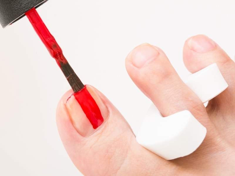 ハケをしっかり広げるのがコツ