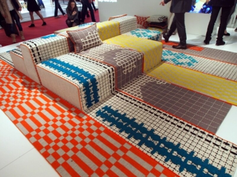 スペインの「ガンディアブラスコ」のラグ