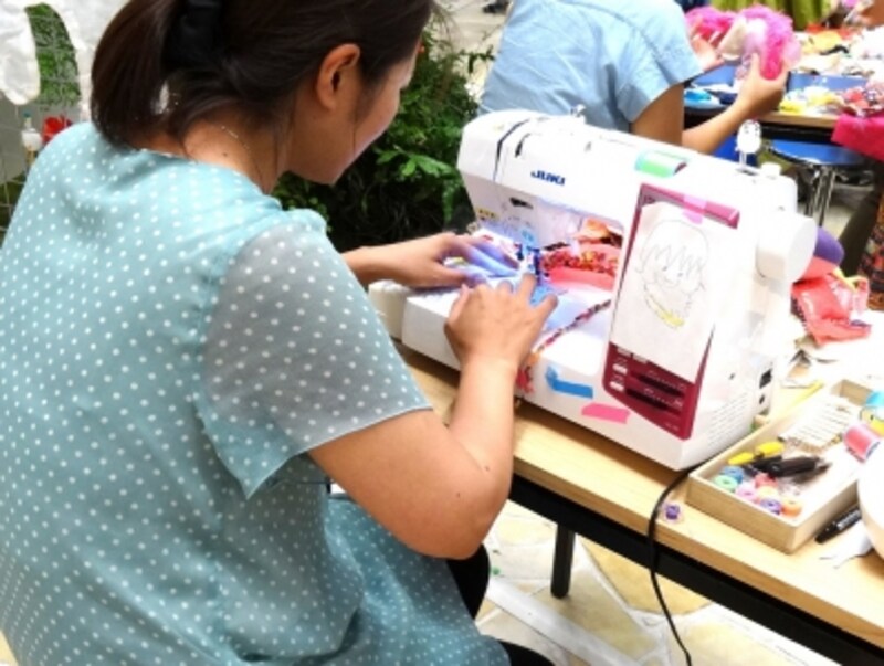 ミシンも大活躍！