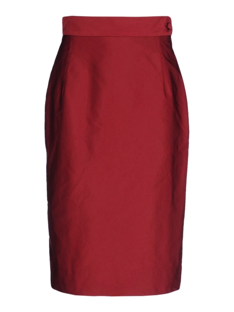 Vivienne Westwood Red label/Knee length Polyester skirt(ブリックレッド)