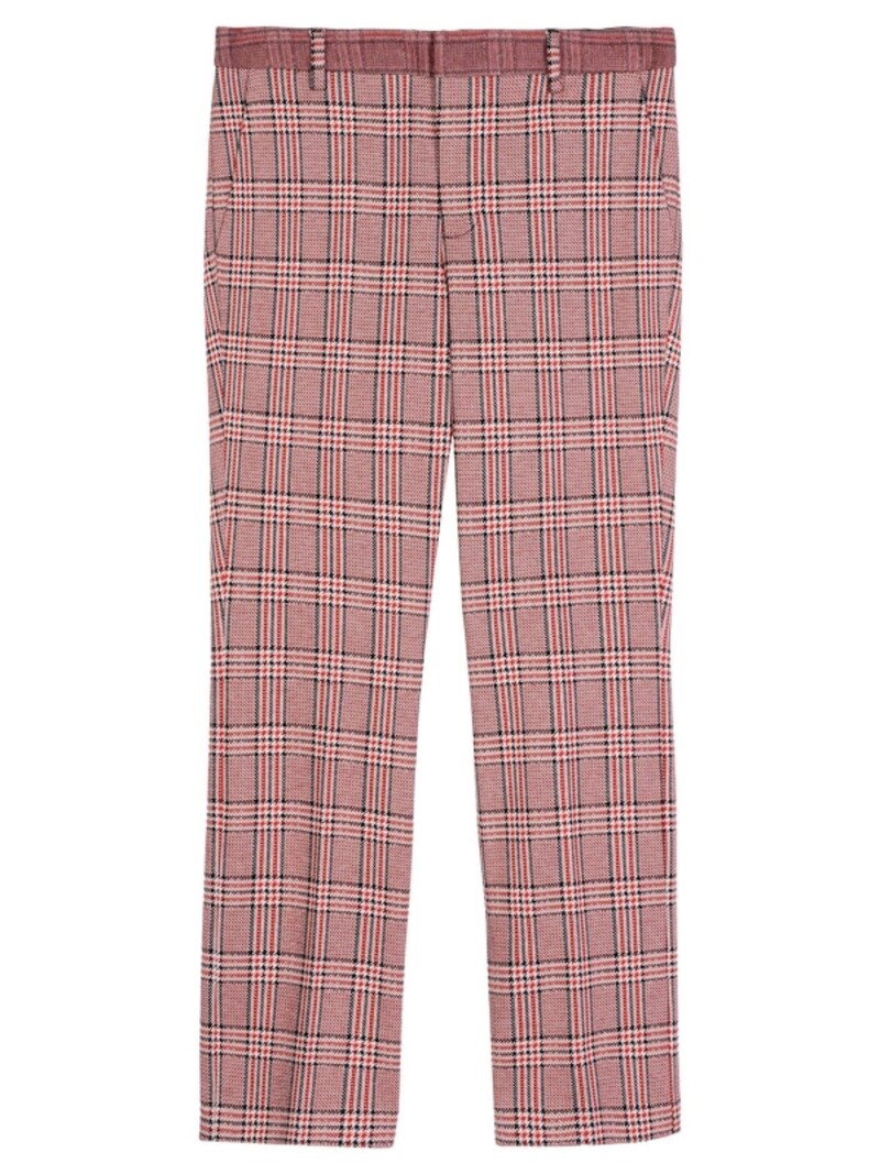 See by Chloe/Casual trouser(レッド系グレンチェック)