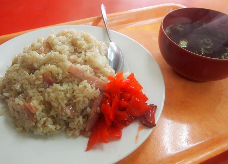 まさにハムとライス