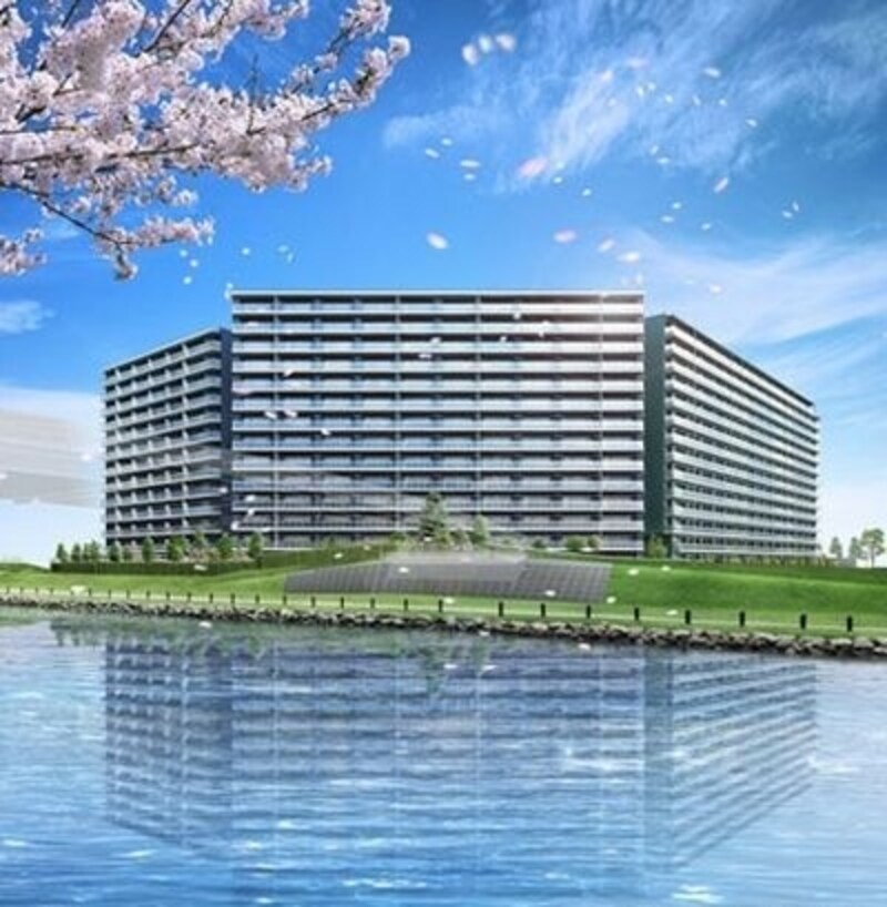 リバーフロントで、バルコニーからの開放感は大きなアクラスの魅力だ