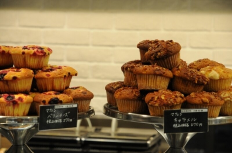 アメリカンマフィンも魅力を放つ