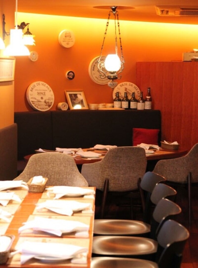 居心地の良い店内