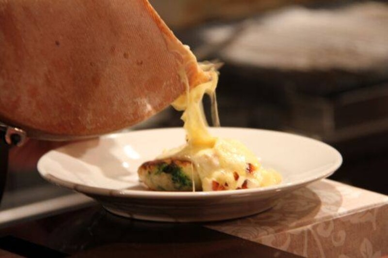 ラクレットと大和芋のフワフワ フリコ